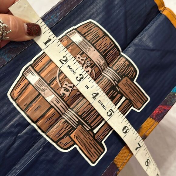 Trader Joe’s Plastic Reusable Shopping Tote Bag 6 Gallon Kentucky Collectible - Picture 7 of 11